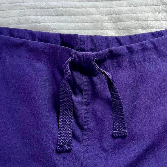 Women's Size XL Cherokee Purple Scrub Uniform Pants - Picture 5 of 9